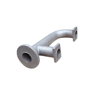 FCD500 Besi Tembaga Casting Manifold Exhaust Manifold Pipe Untuk Otomotif