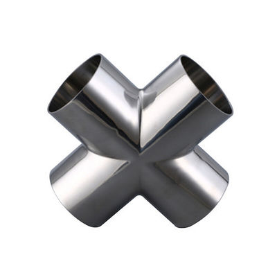 Fitting Pipa Bagian Pengecoran Baja Stainless Steel Equal Cross