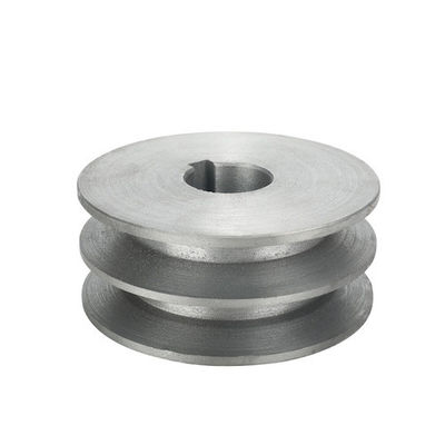 Tipe B Double V Belt Pulley GG20 Gray Iron Casting Pulley Bagian peralatan pertanian