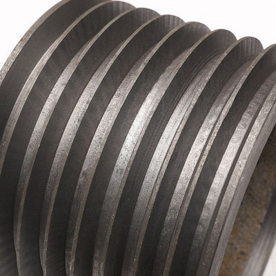 Tipe C Katrol Bagian Mesin Pertanian 8 Slot Katrol Besi Cor V Belt