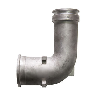 ODM A356 Bagian Pengecoran Aluminium Aluminium Intake Elbow Untuk Suku Cadang Mesin