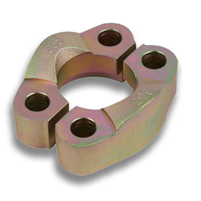 OEM Yellow Cast Iron Flange Seng Disepuh Cast Steel Flange Untuk Pipa Minyak