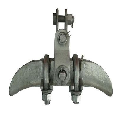 OEM ADC12 Bagian Pengecoran Aluminium Aluminium Suspension Clamp Untuk Power Fittings