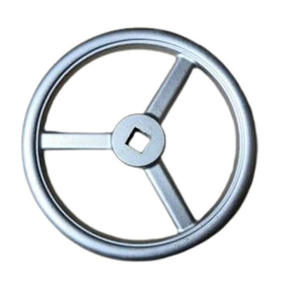 GG10 Grey Iron Hand Wheel Komponen Pengecoran Pasir Untuk Mesin