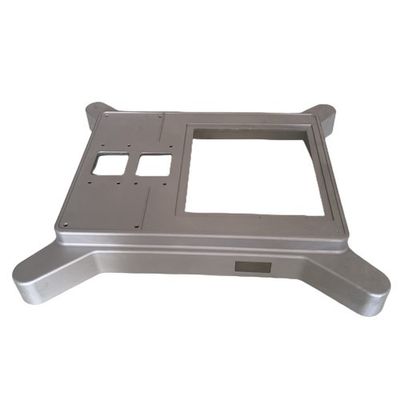 Suku Cadang Mesin Pengecoran Aluminium Anodisasi Perak ± 0,1 mm Toleransi