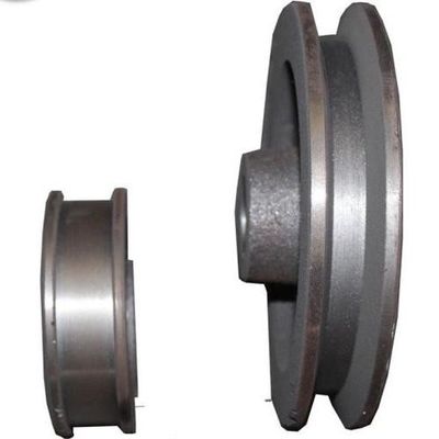 OEM GG20 Cast Iron Pulley Iron Casting Parts Teknik Casting Pasir Untuk Mesin Pertanian