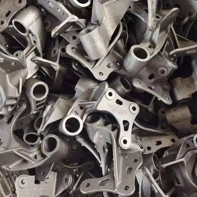 Bracket Iron Casting Parts Sand Casting Proses Cetakan Untuk Industri Konstruksi