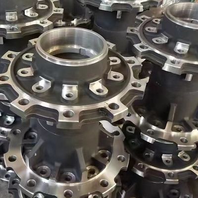Bagian casting logam dengan pemesinan presisi