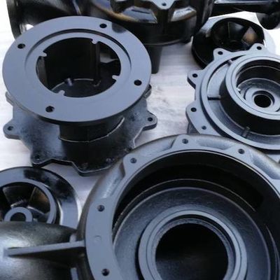 Bagian Metal Precision Casting yang disesuaikan Rumah Pompa Besi Duduktil