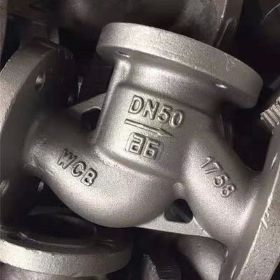 OEM Lost Wax Metal Casting Parts Untuk Pompa Klep Dan Industri Pipa