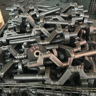 Bagian casting logam paduan Crankshaft Bagian mesin untuk industri otomotif