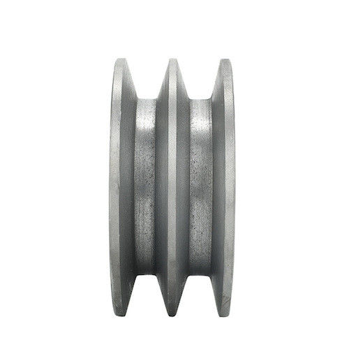 Tipe B Double V Belt Pulley GG20 Gray Iron Casting Pulley Bagian peralatan pertanian